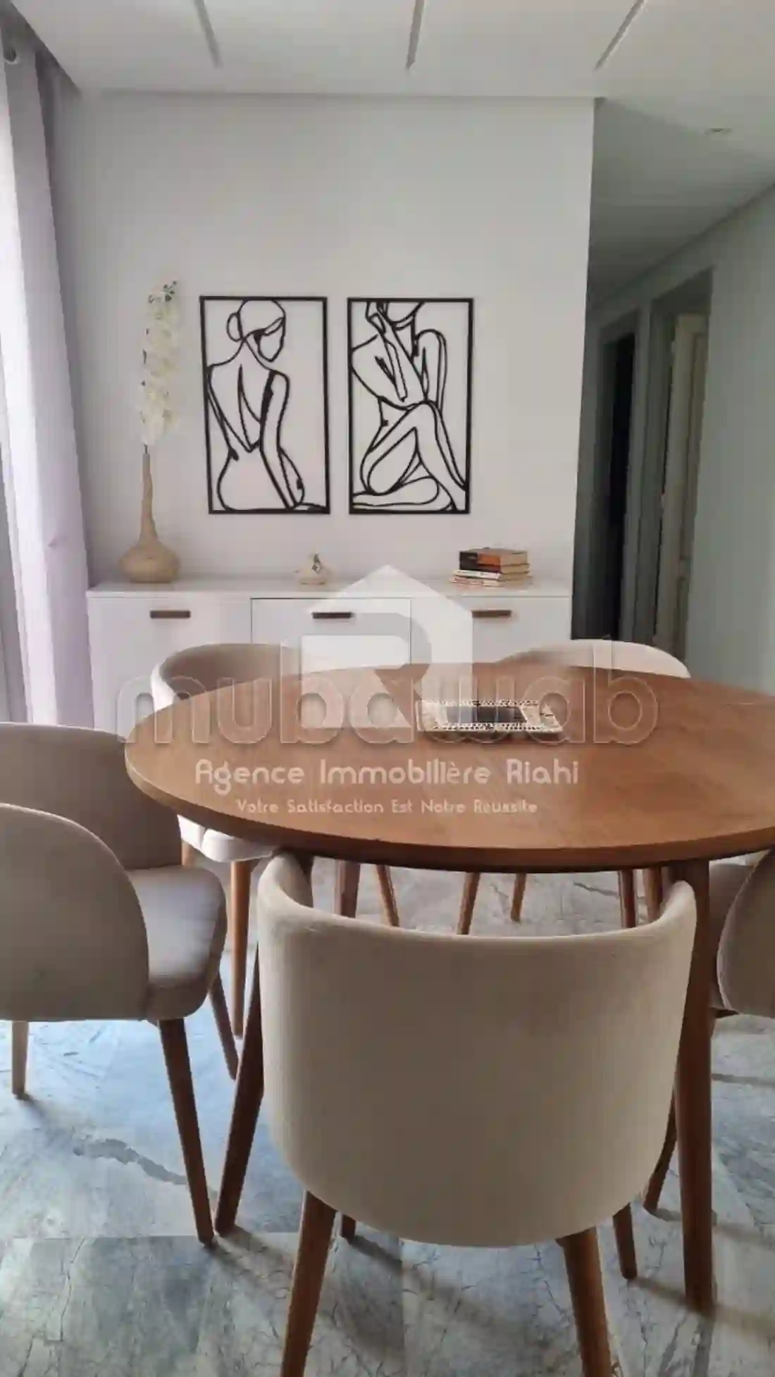 A Louer Court Durée un Appartement S3 Meublé