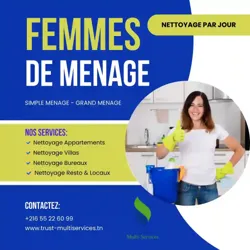 DES Femmes DE Menage PAR Jour A EL Menzeh 1