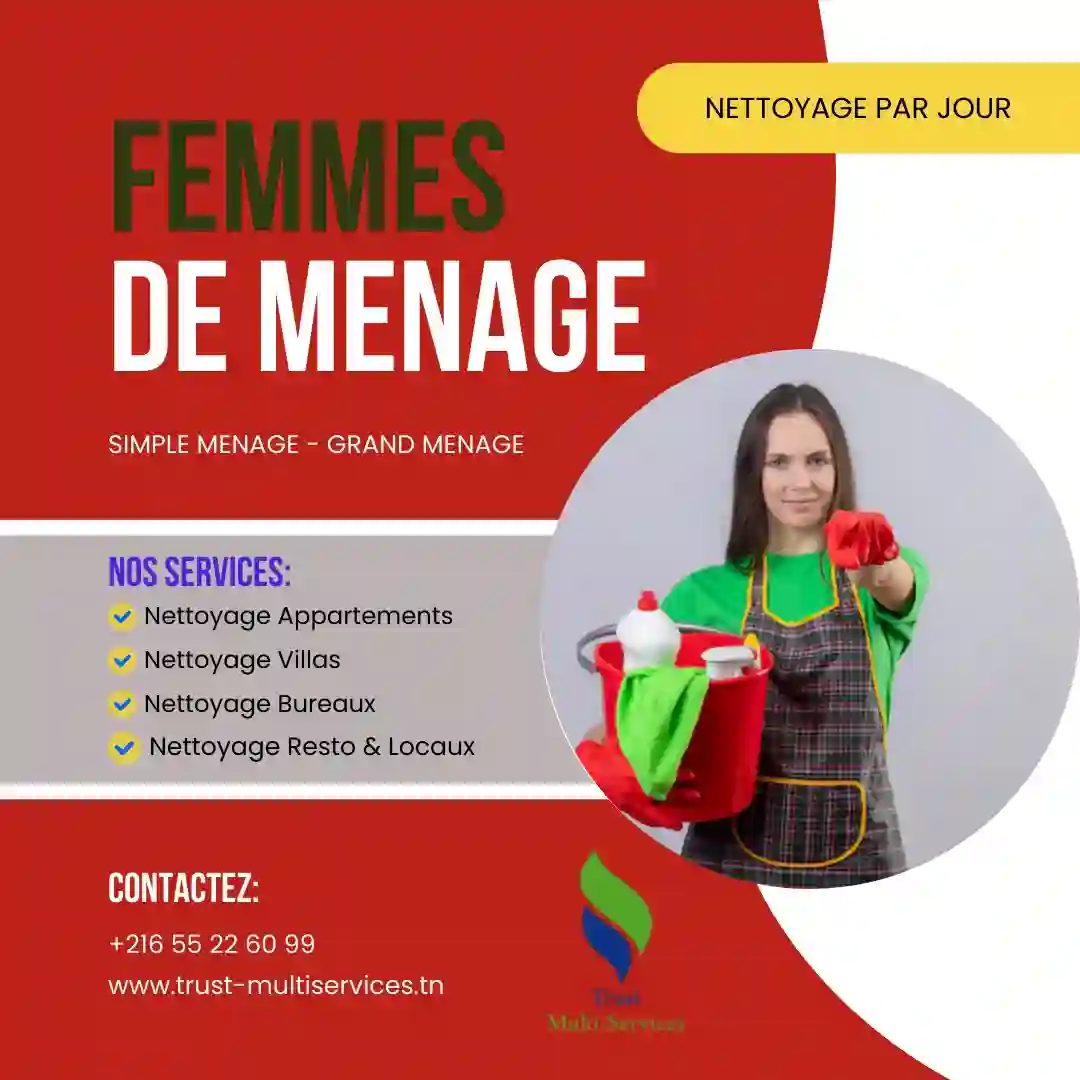 DES Femmes DE Menage PAR Jour A Sidi Bousaid