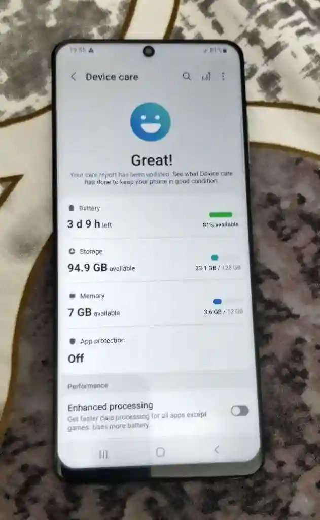 Samsung Galaxy S20 Plus 5G 128go - Vue 1