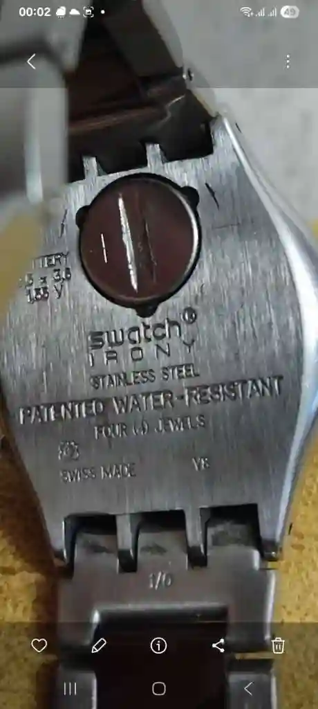 Vendre Montre Swatch Irony Stainless Steel Water-resistan - Vue 1