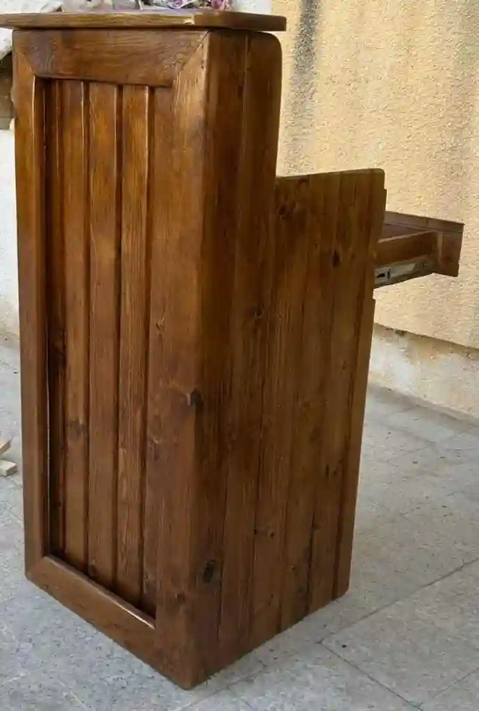 Caisse en Bois Naturel - Vue 2