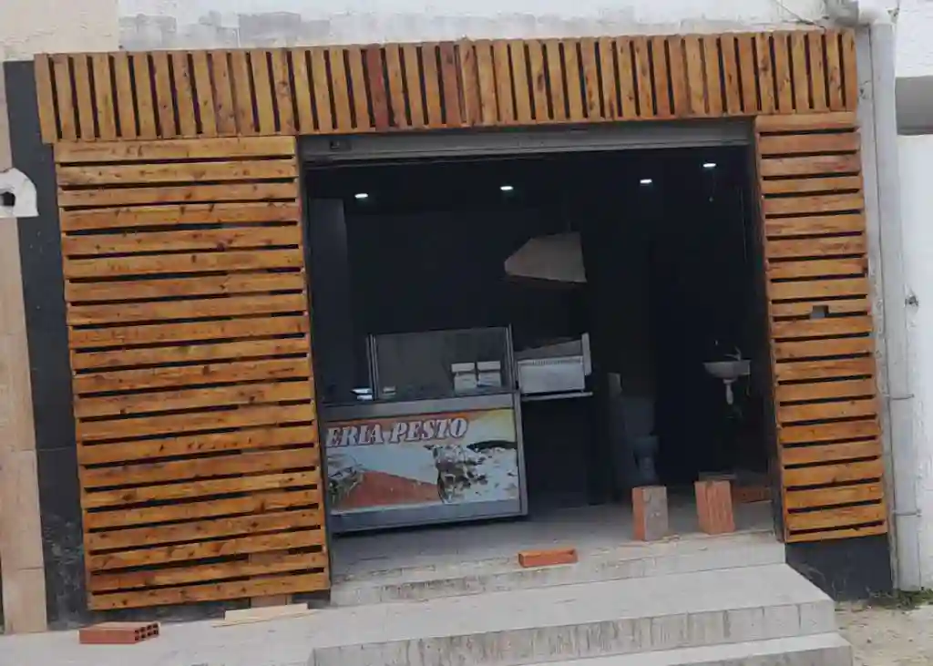 Paravent Séparation et Habillage en Bois - Vue 6