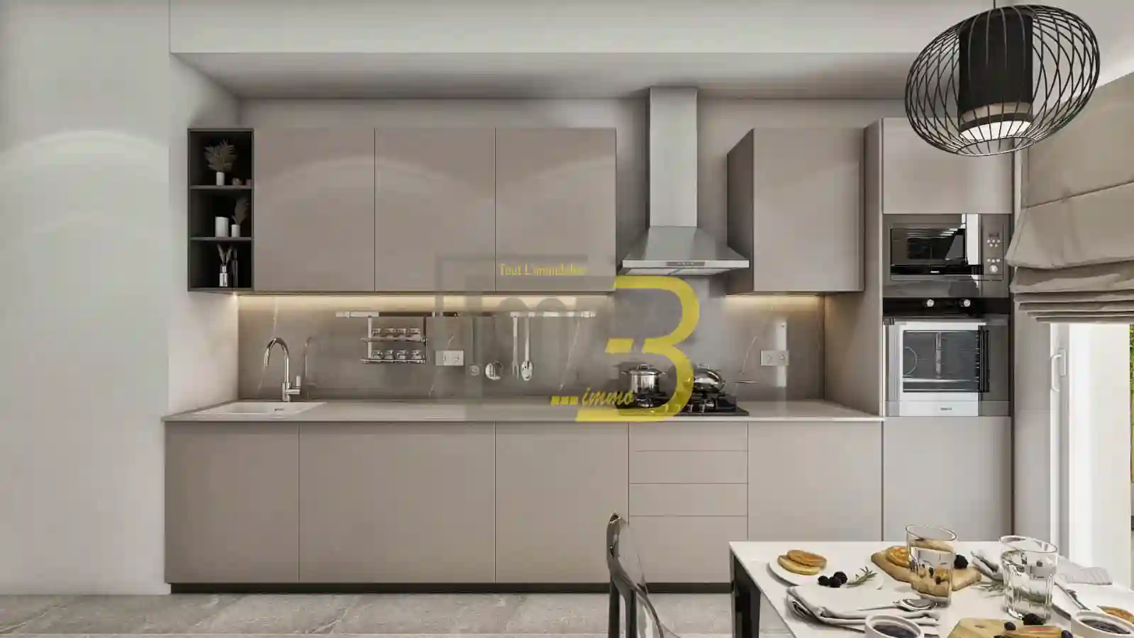 Un Appartement s2 Situé à Nouvelle Soukra à La Soukra - Vue 1