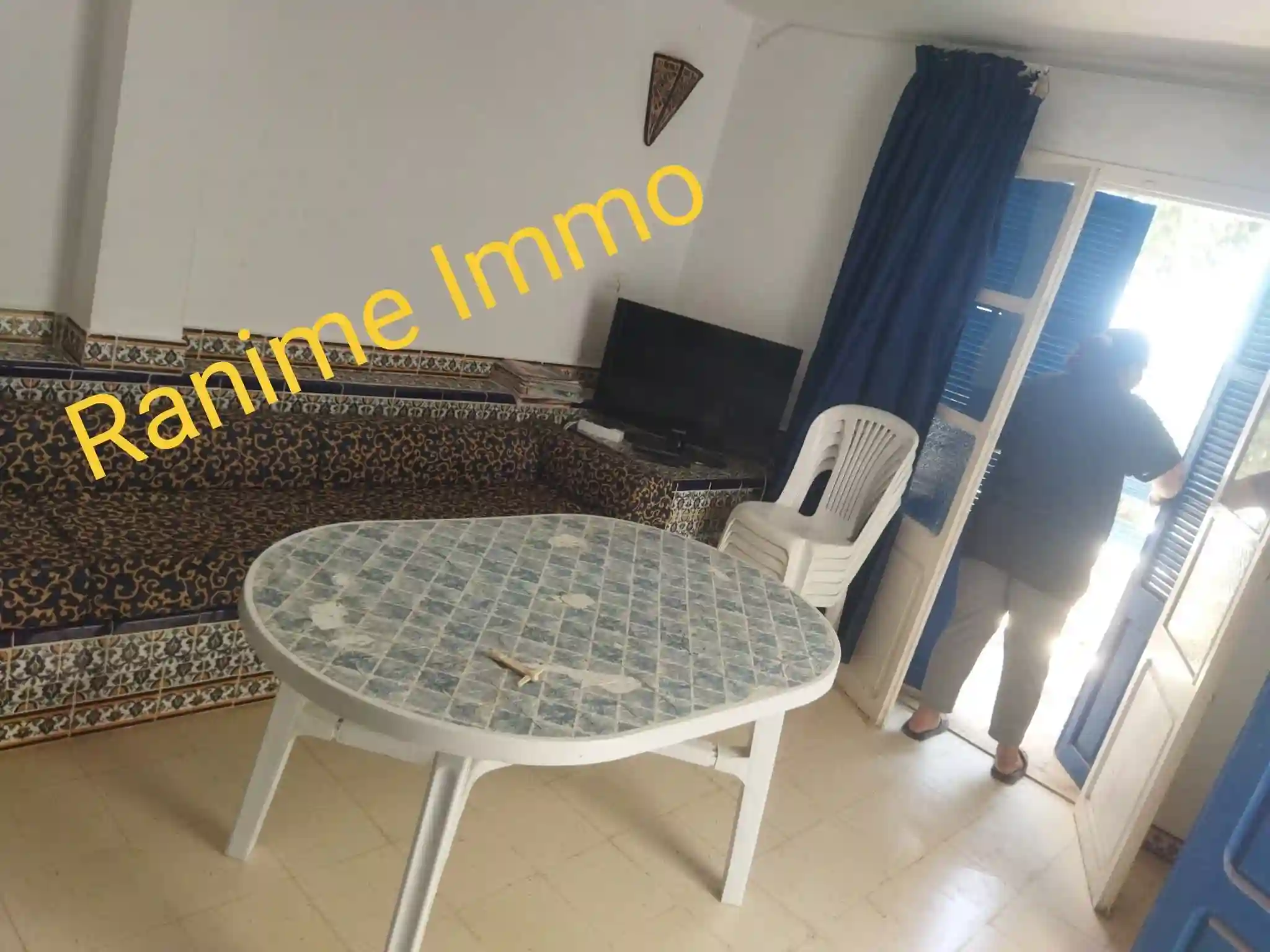 Studio a la Plage el Haouaria cap bon à Cite Touristique - Vue 2