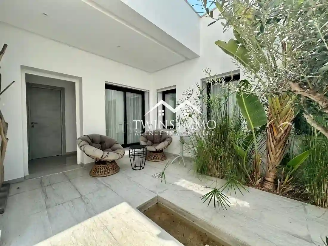 Appartement Meublé Avec Piscine à Carthage