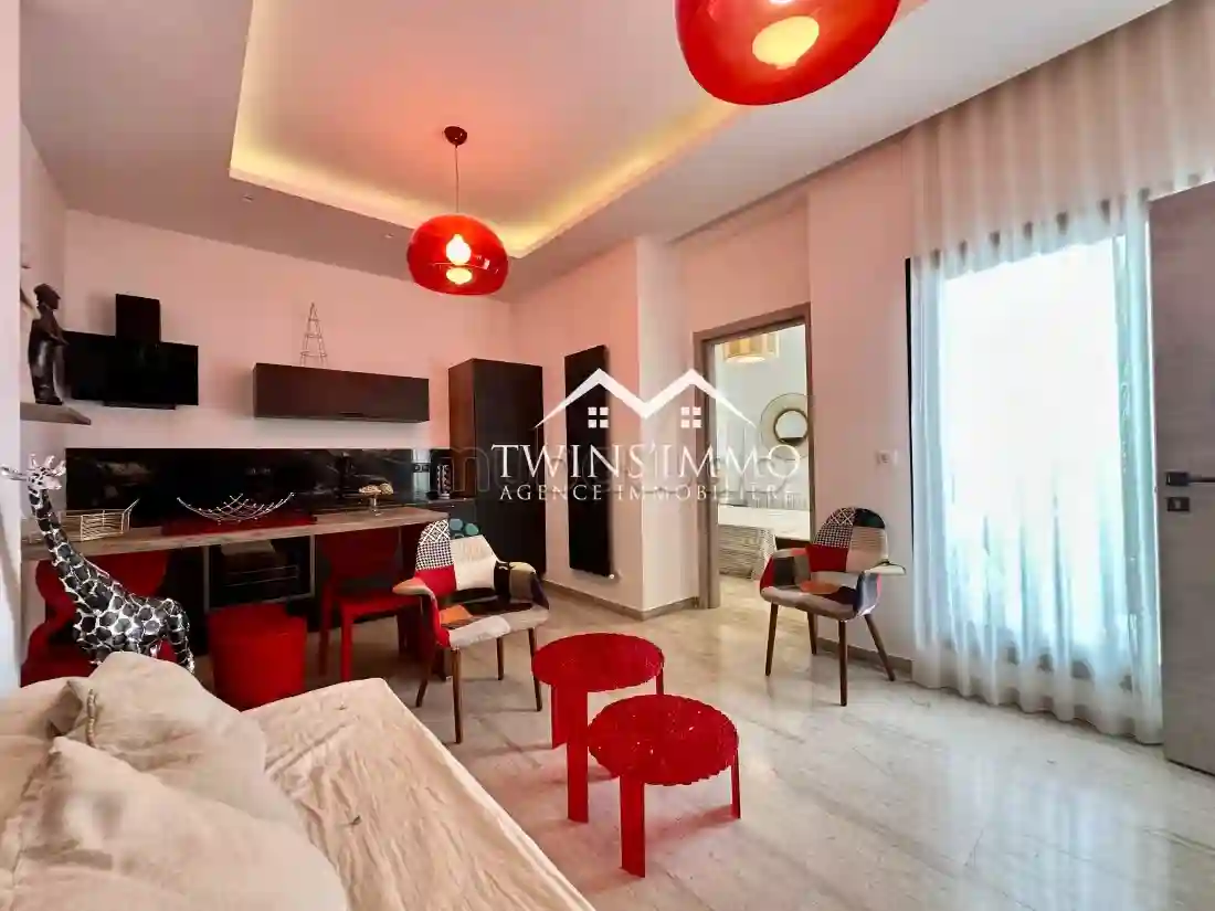 Appartement Meublé Avec Piscine à Carthage - Vue 3