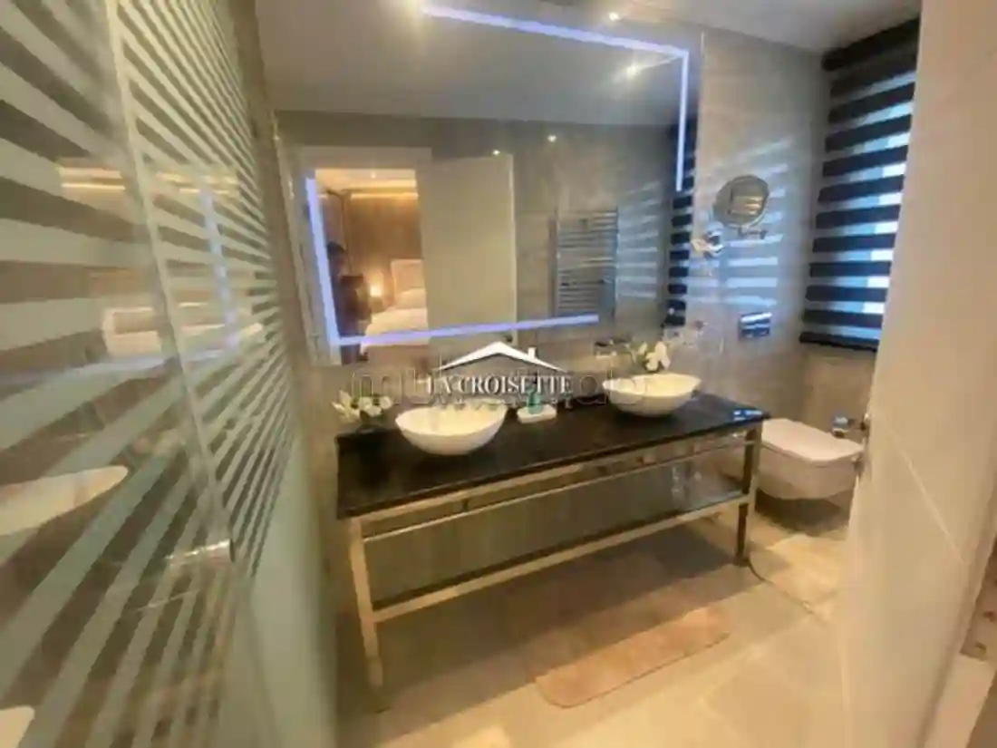 Duplex Meublé s3 vue sur mer à Gammarth Zdl0204 - Vue 1