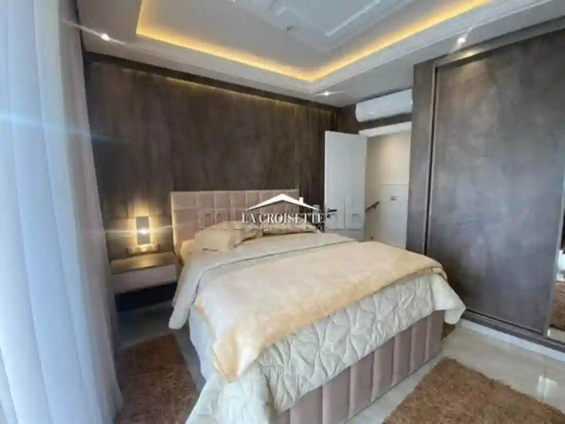 Duplex Meublé s3 vue sur mer à Gammarth Zdl0204 - Vue 2