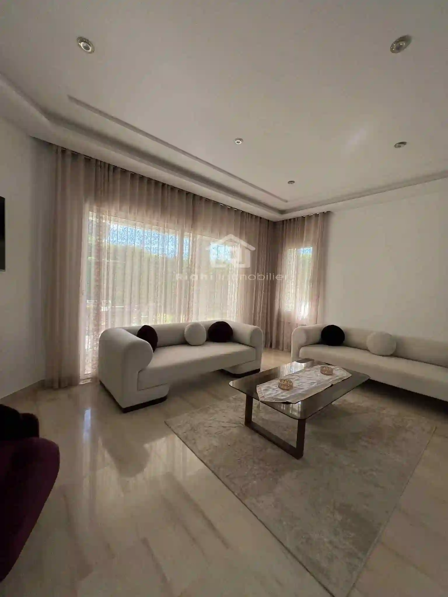 à Louer – Villa Meublée Avec Jardin à Mégrine Coteaux 🏡