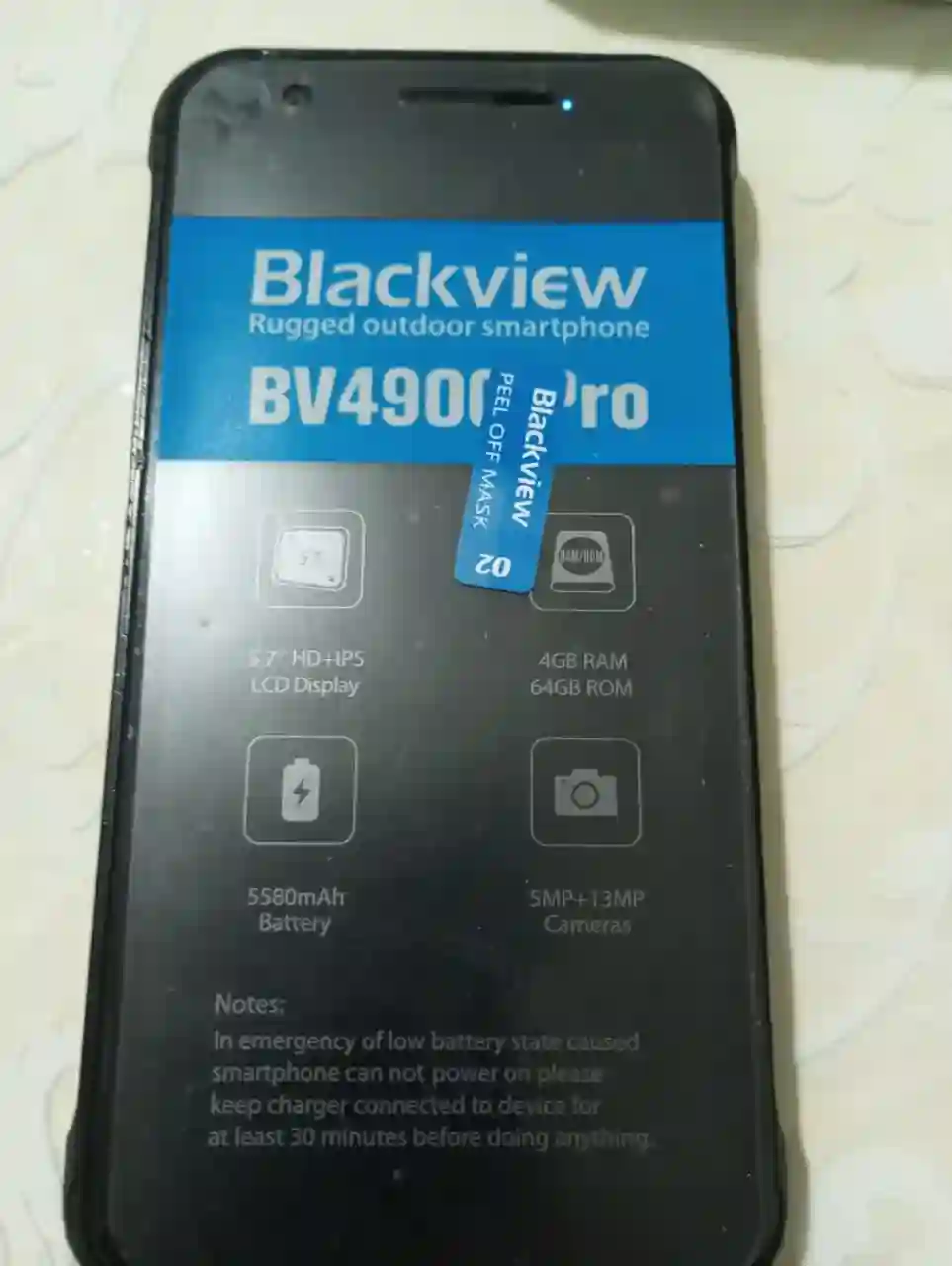 Smartphone BV 4900 PRO