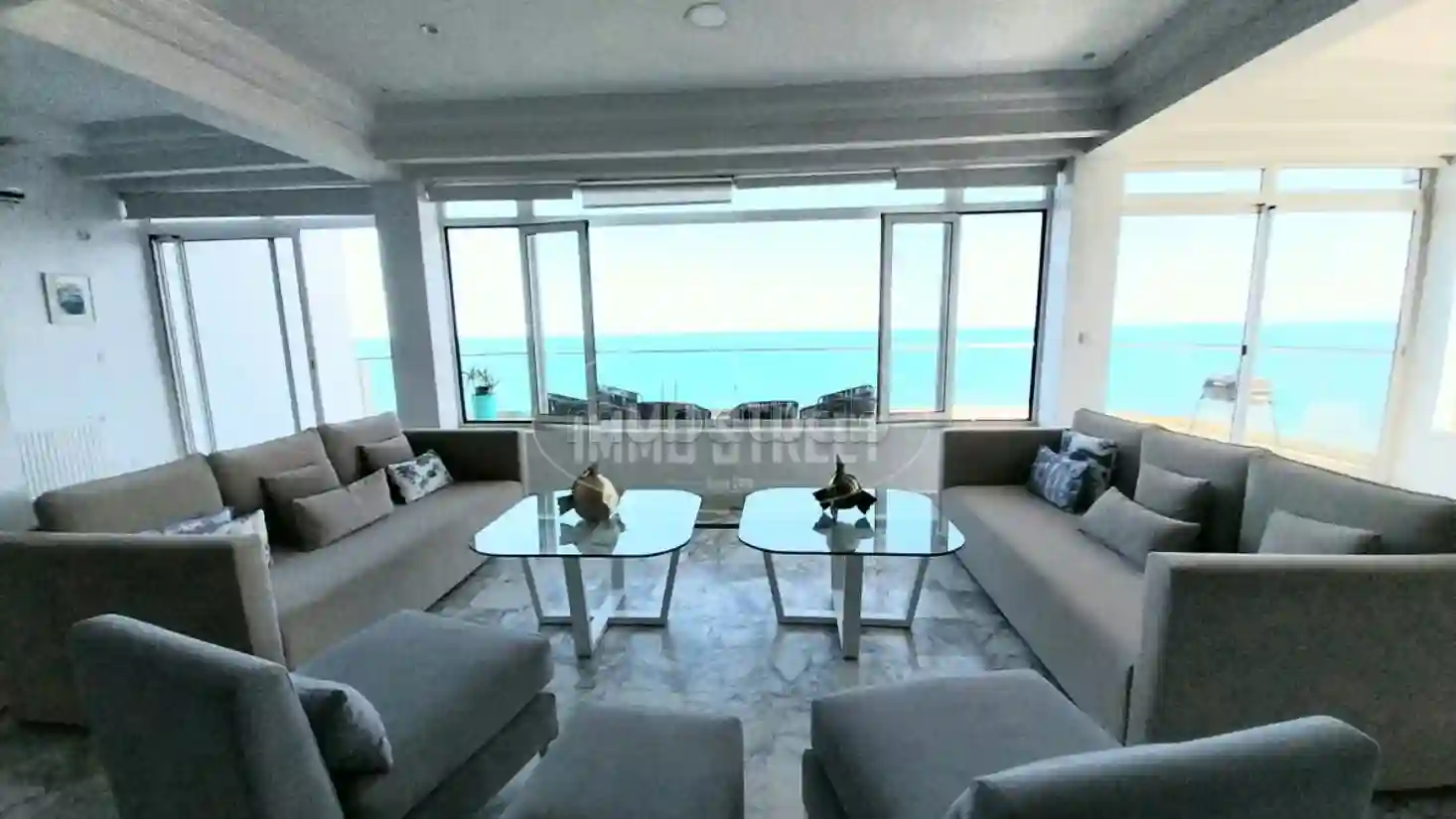 À Louer – Superbe S2 Meublé Vue Mer à La Marsa - Vue 3