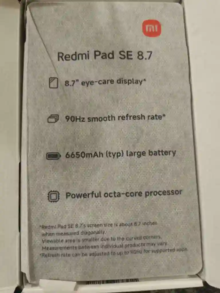 Tablette Redmi pad