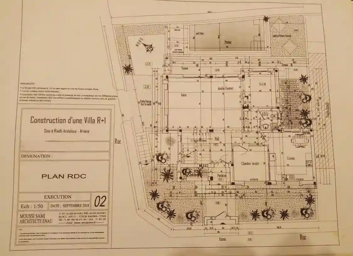 Villa Inachevée à Riadh Andalous à Riadh Landlous