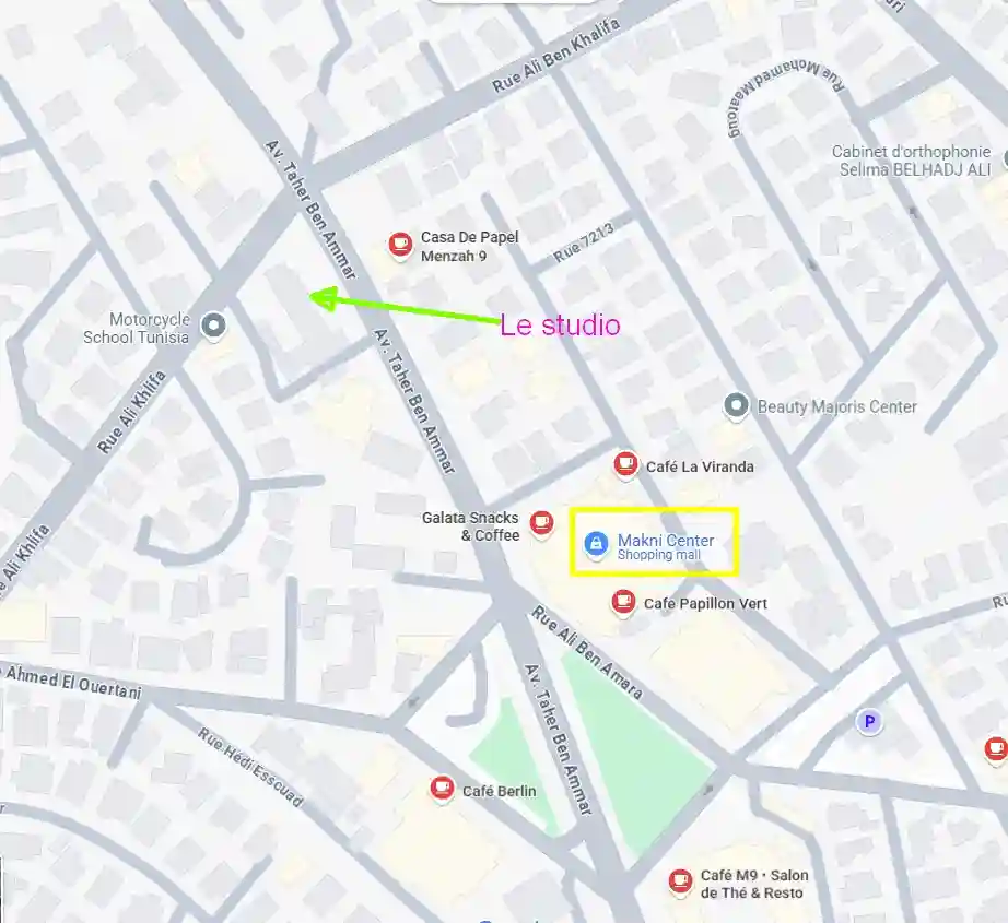 Studio Près de Centre Makni Menzah 9 à El Menzah 9 - Vue 4