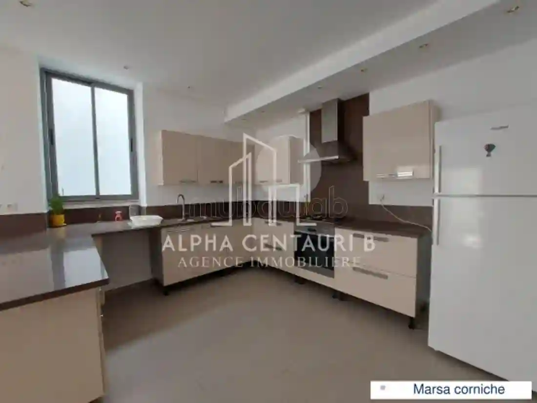 A Louer un Appartement en S3 Avec vue sur mer à la Marsa - Vue 1