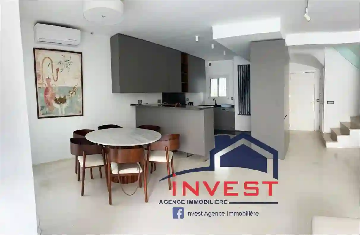 Duplex s+3 vue mer au Golden Tulip Gammarth