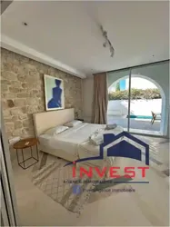 Duplex s3 vue mer au Golden Tulip Gammarth à Gammart