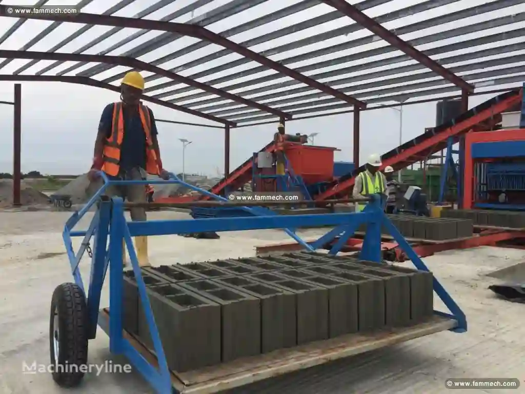 Machine Bloc Beton Ott6a Parpaing Brique Agglos pa