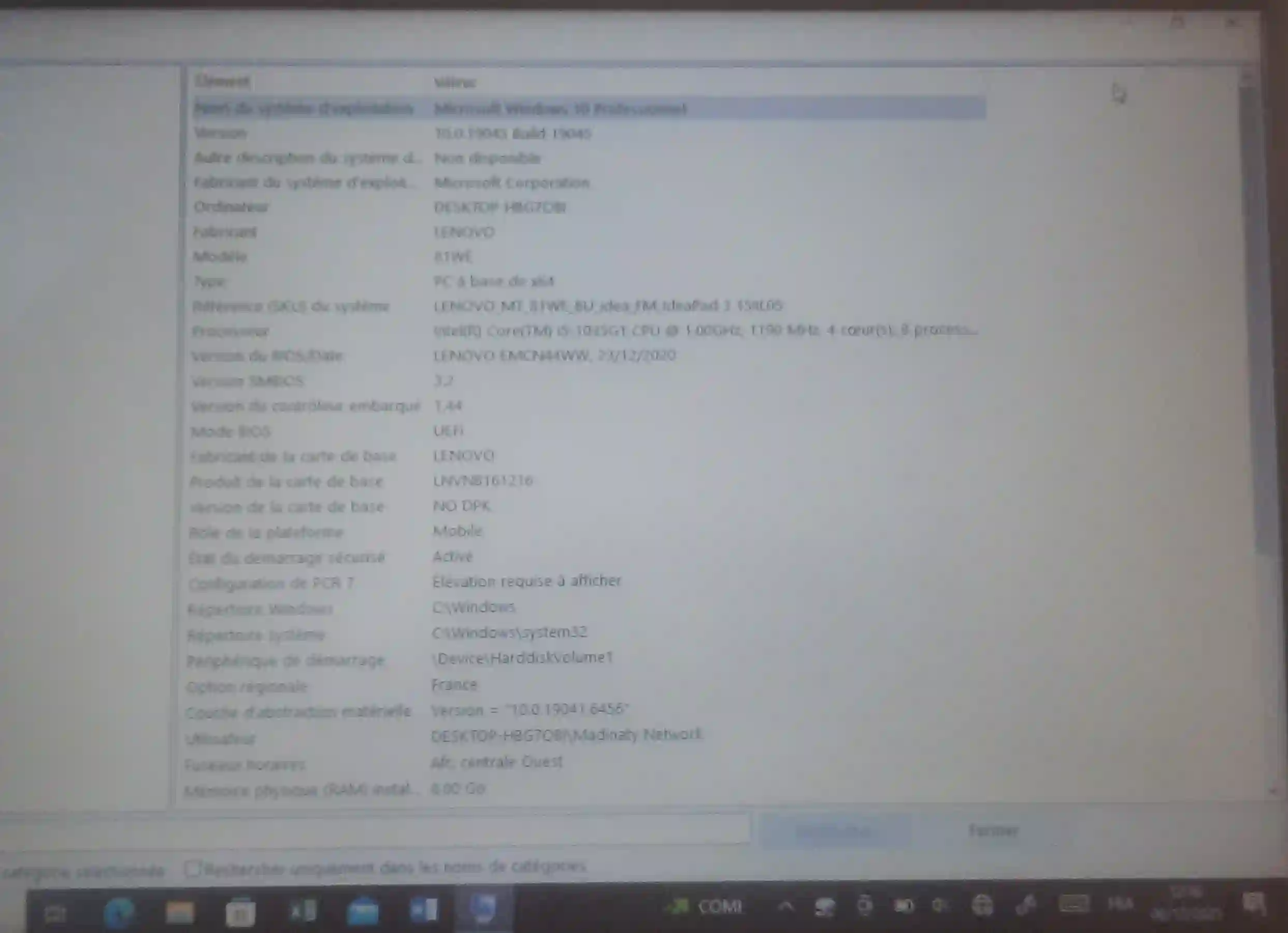 Ordinateur Portable Lenovo à Menzel Bourguiba