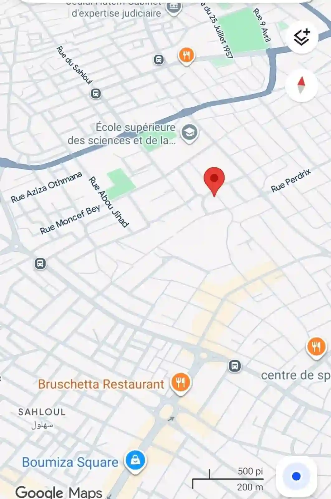 Terrain de 496 m a Khezama Sousse à Hammam Sousse