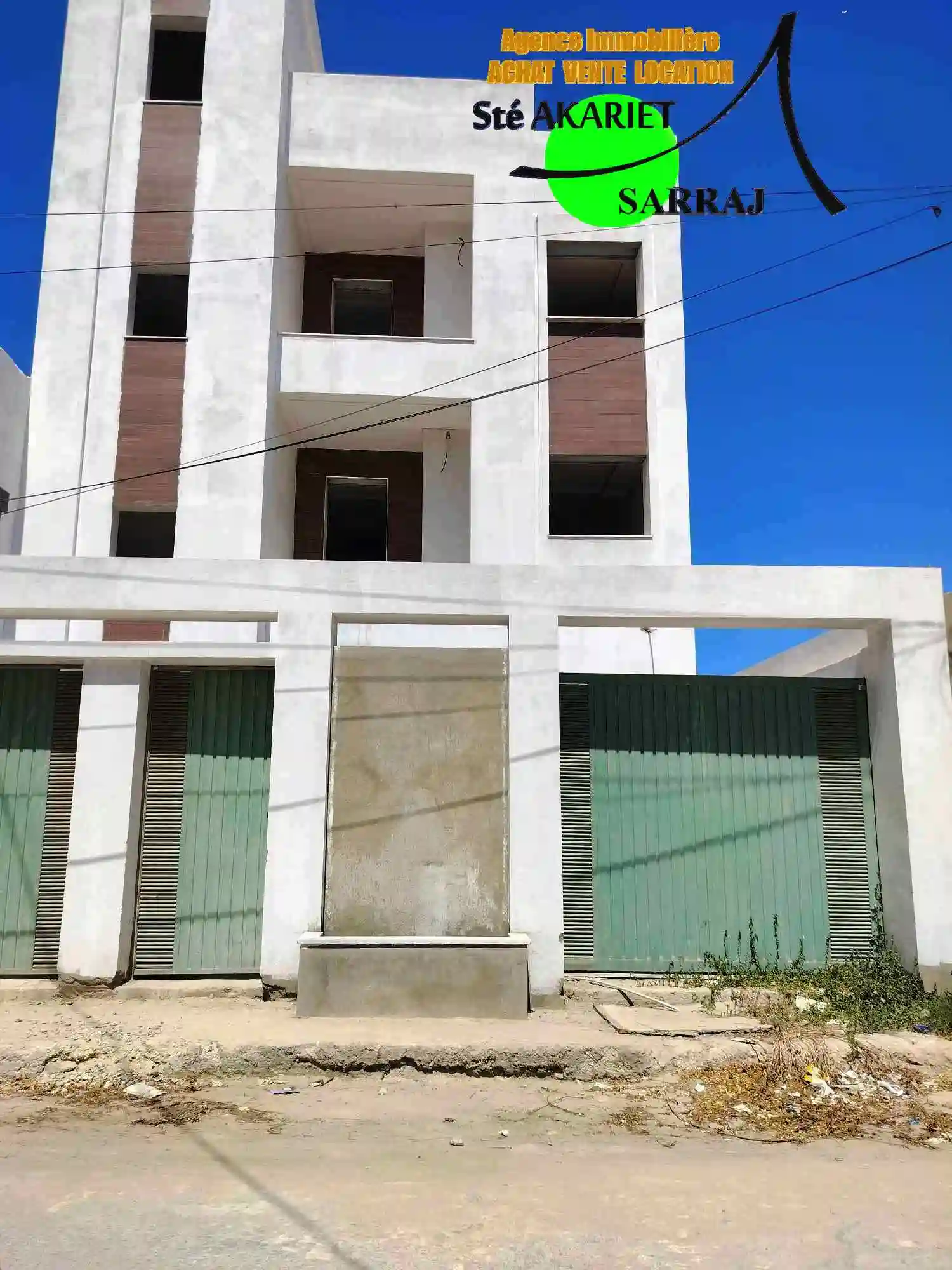 Villa et Deux Étages à Hammem Sousse Bhayer à Hammam Sousse - Vue 2