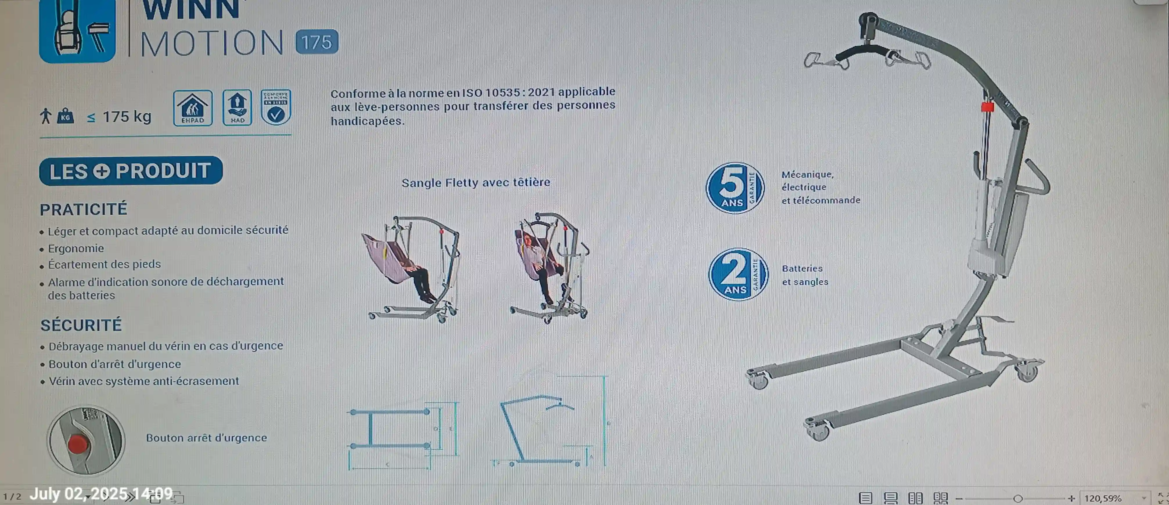 Transfert Déplacement des Personnes Handicapées à Ariana Ville - Vue 1