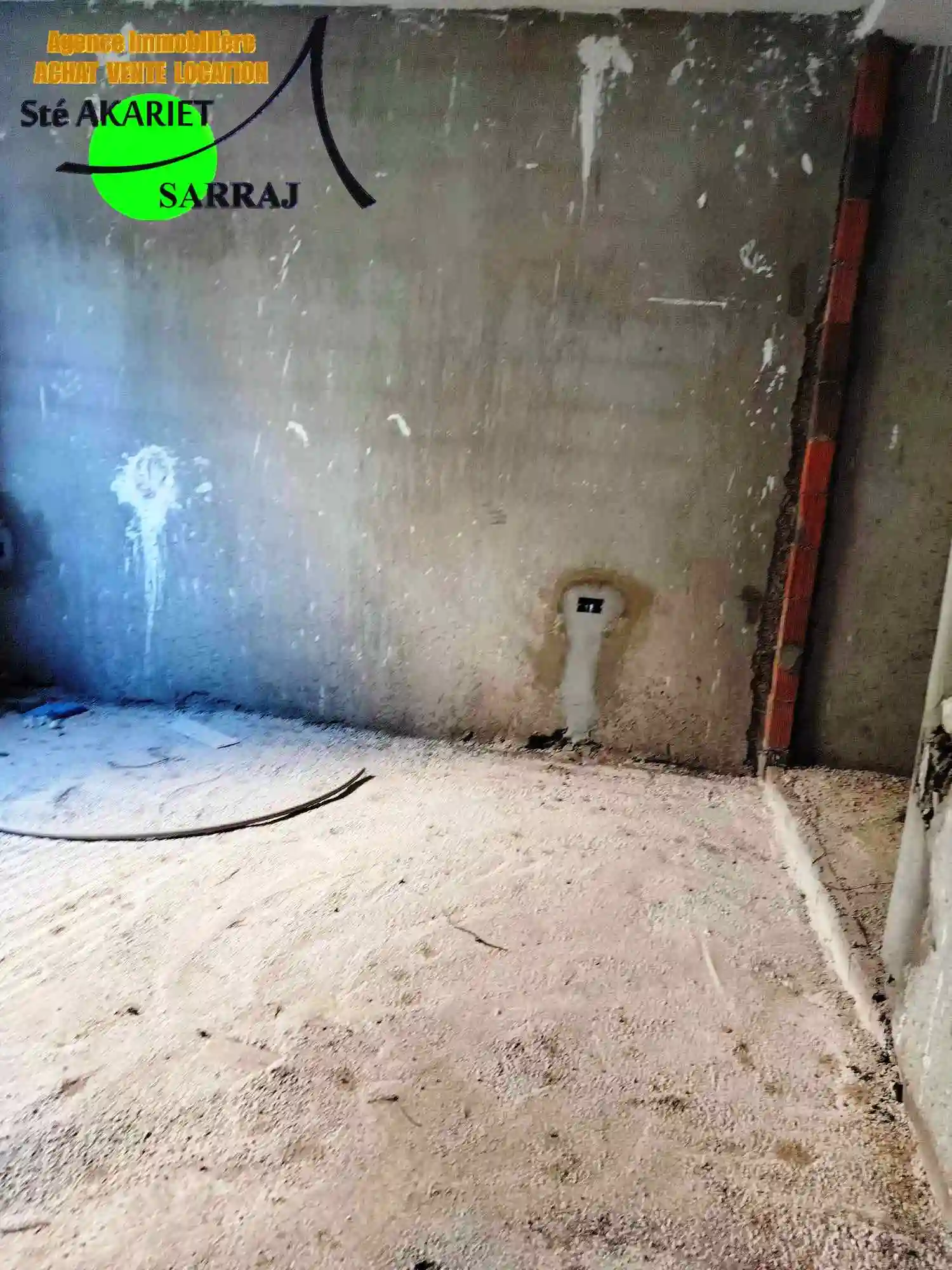 Appartement s3 Manque de Finition à Hammem Sousse à Hammam Sousse - Vue 3