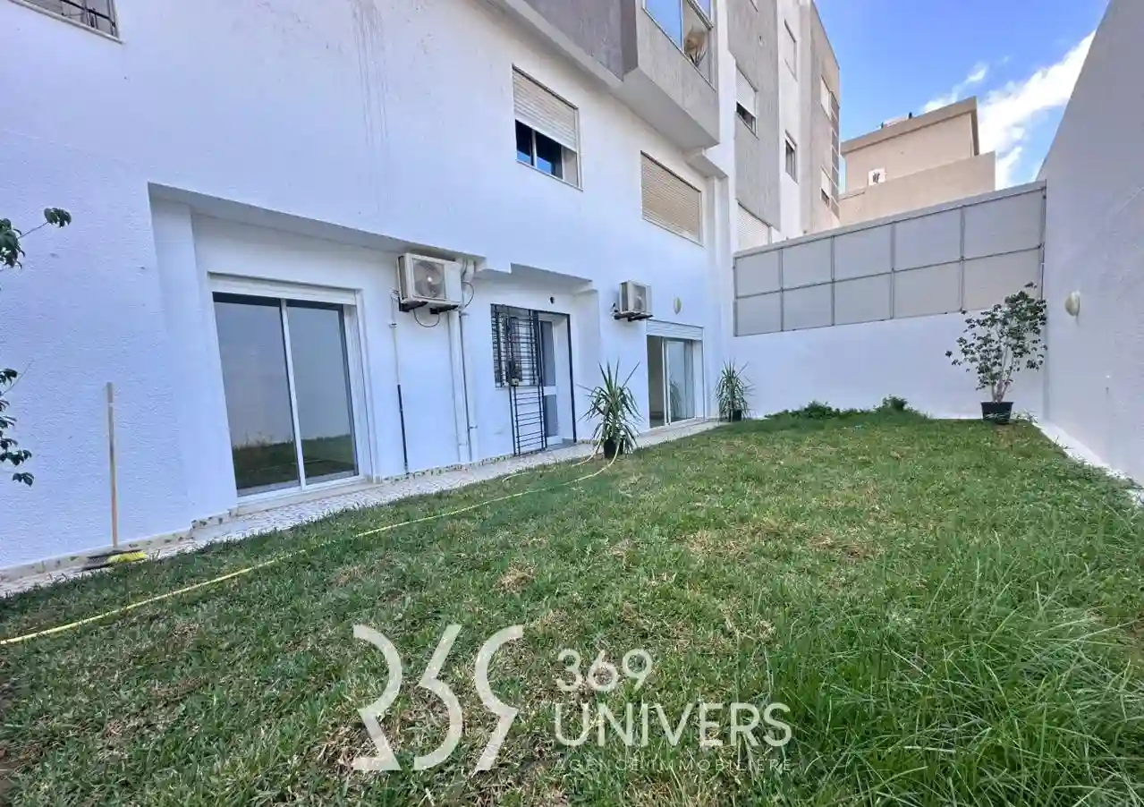 Appartement Avec Jardin à la Marsa ref Sh028 à Cite El Khalil - Vue 3
