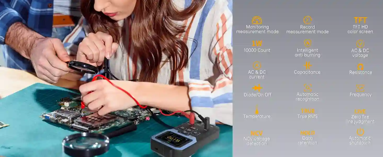 Dmt-99 Digital Multimeter - Vue 1