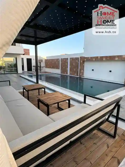 Villa Meublée Almaris à Kerkouane à Kerkouane - Vue 4