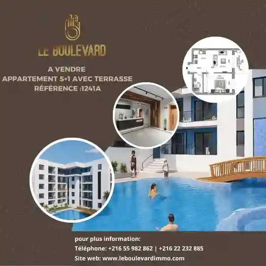 A Vendre Appartement S+1 à AFH Mrezga Cité El Wafa - Vue 1