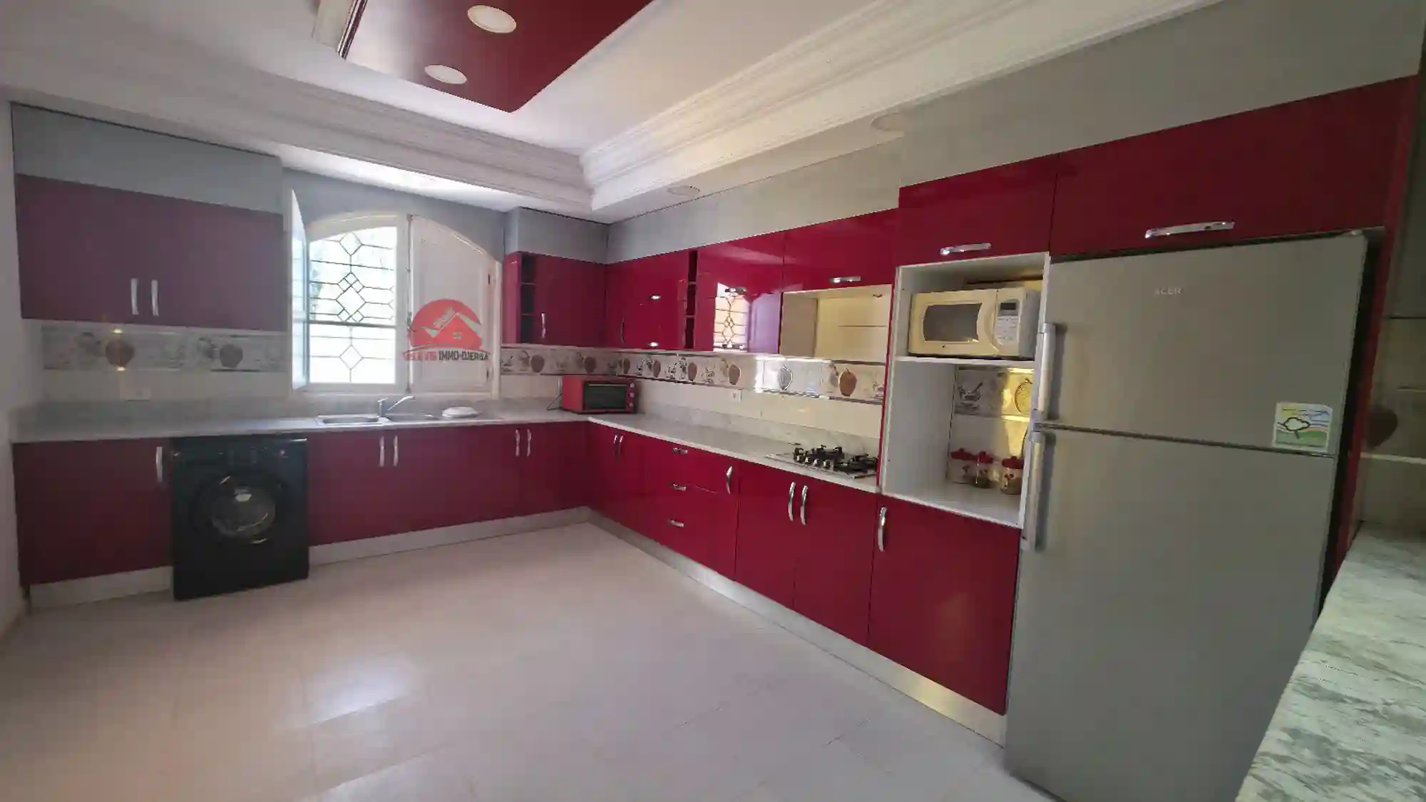 Location Annuelle de Grande Villa à Arkou Djerba l 780 - Vue 2