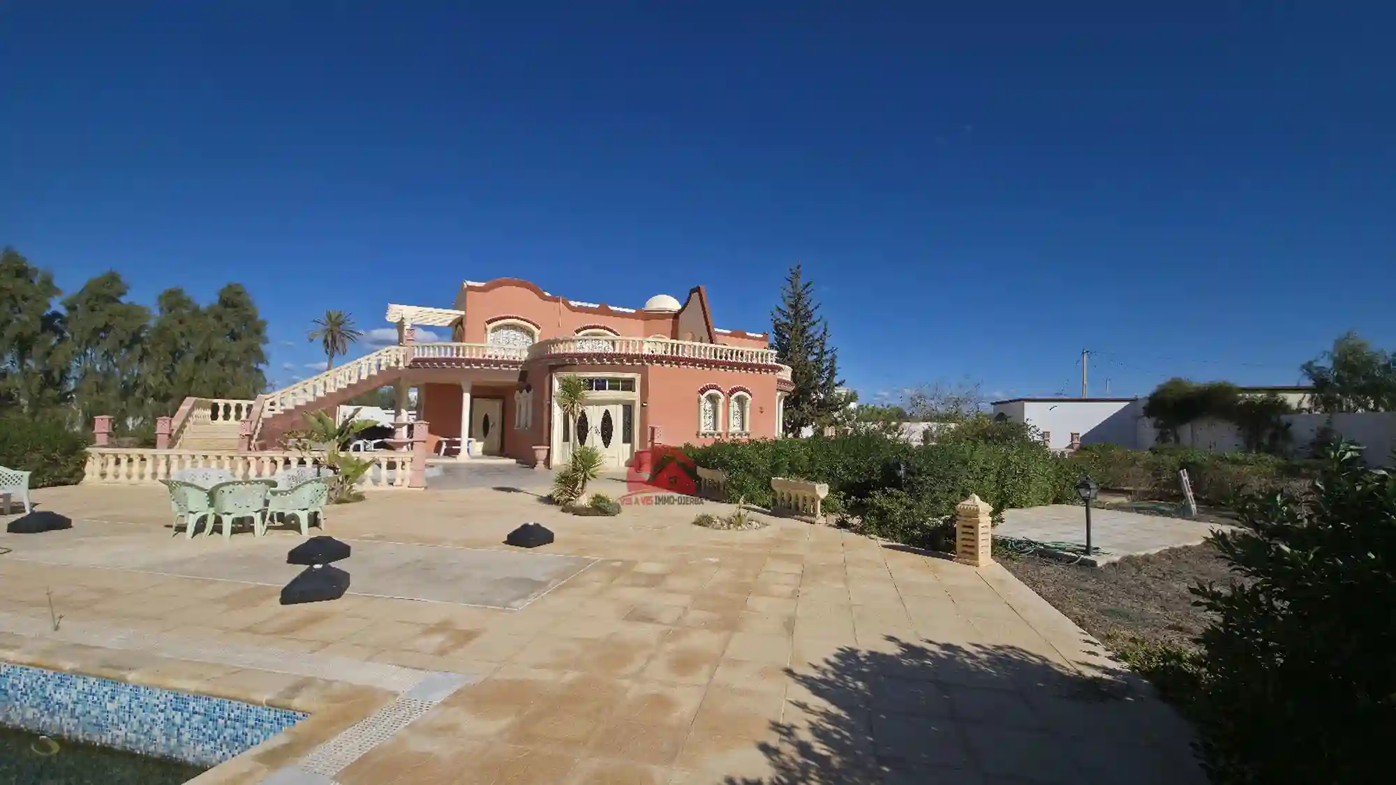 Location Annuelle de Grande Villa à Arkou Djerba l 780 - Vue 4