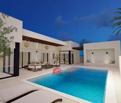 Villa en u et Piscine Privée à Houmt Souk Djerba p 653
