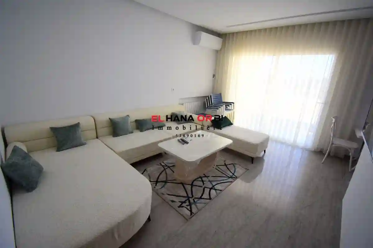 Appartement s+1 Avec Piscine a Louer en Plein Zone Touristique ma - Vue 3