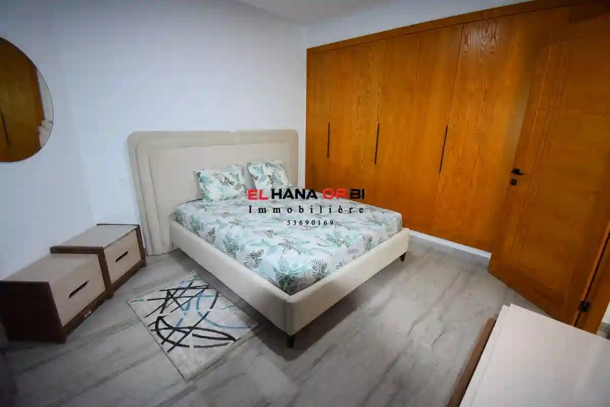 Appartement s+1 Avec Piscine a Louer en Plein Zone Touristique ma - Vue 7