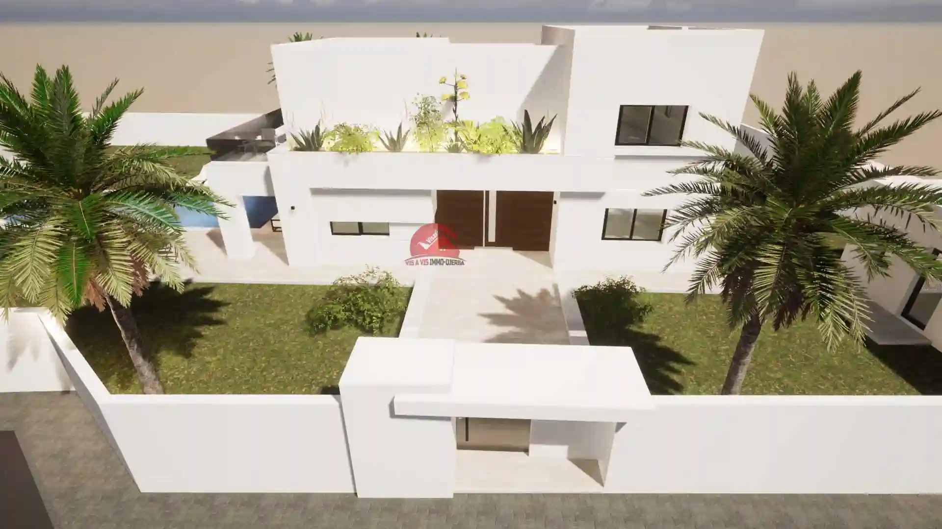 Vente sur Plan – Construction Haut de Gamme à Djerba p 667 - Vue 1