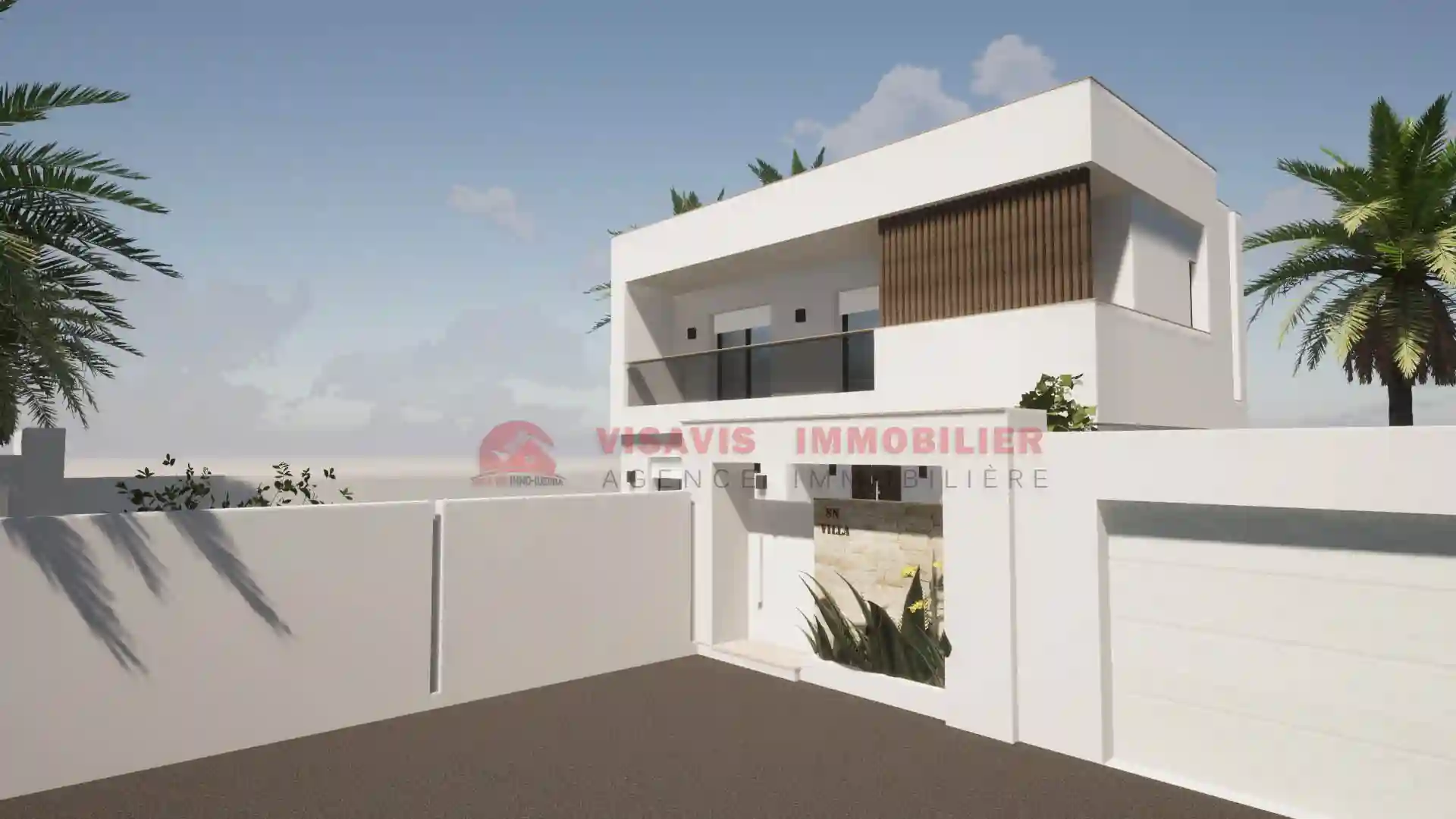 Construction Villa en Zone Urbaine Djerba zu p 694 - Vue 3