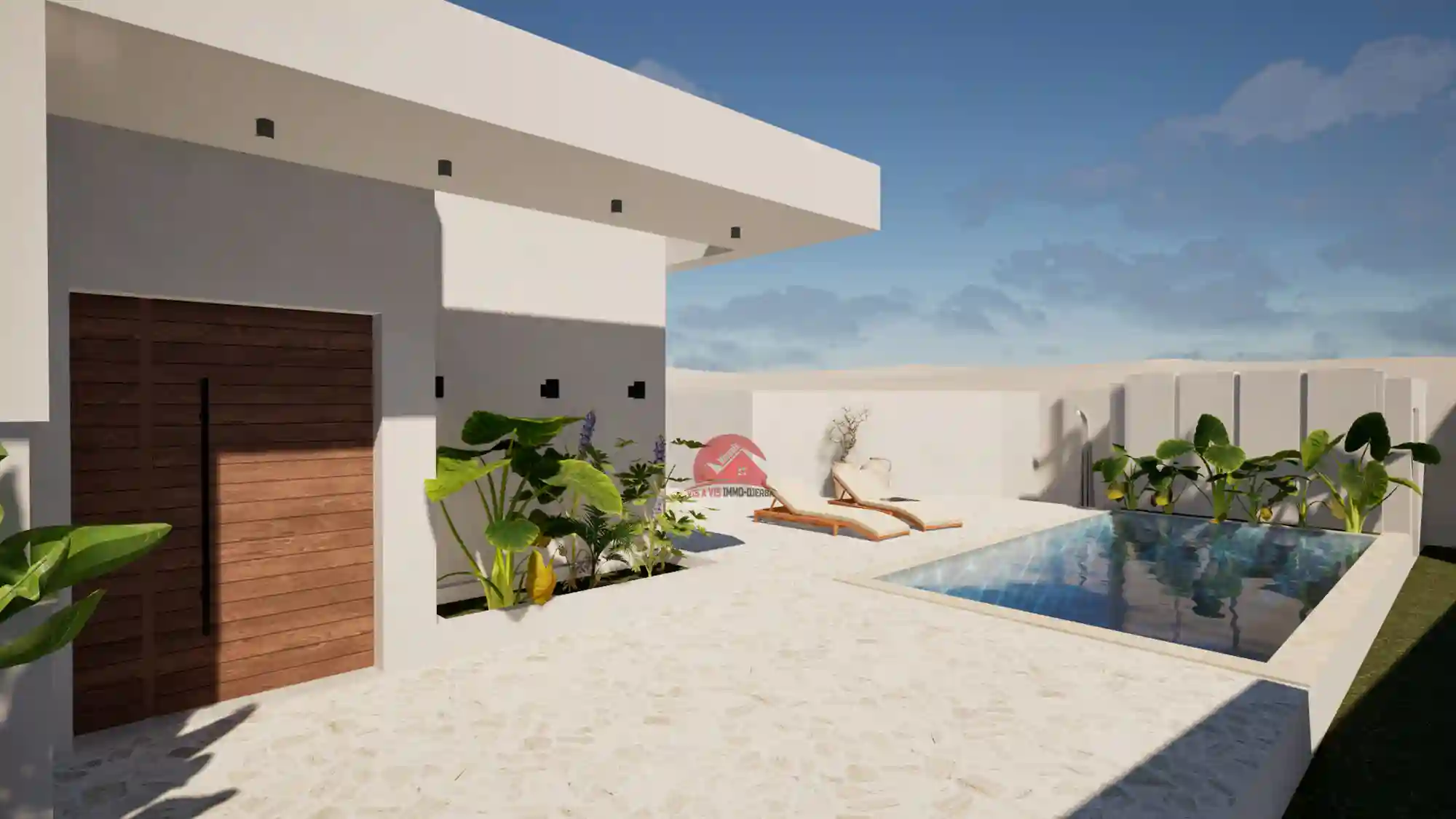 Projet de Villa clé en Main à Houmt Souk Djerba zu p 742 - Vue 1