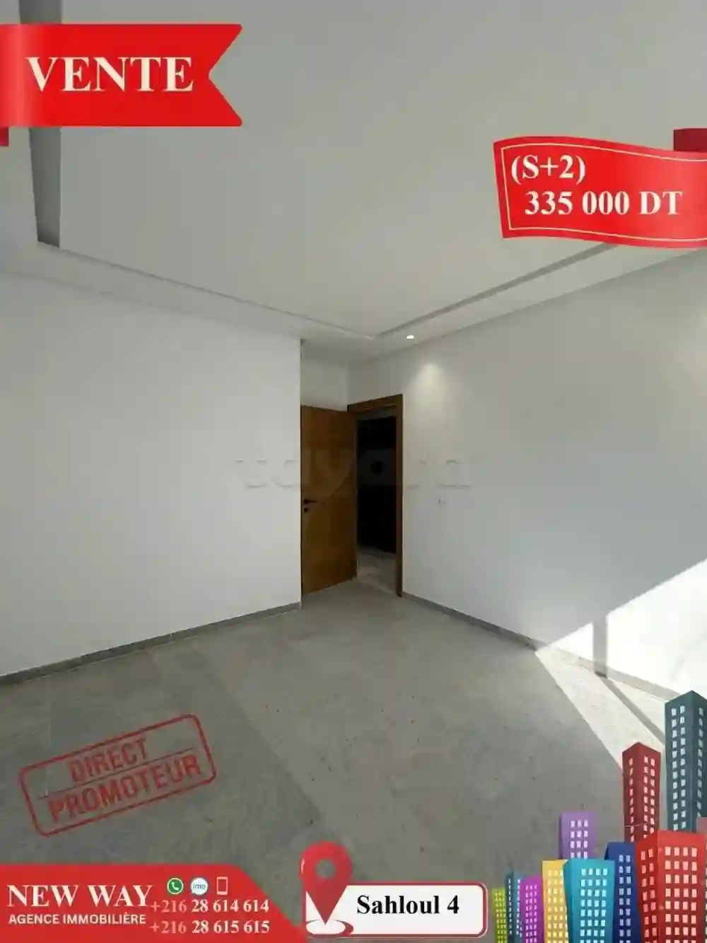 (s+2) Directe Promoteur à Sahloul 4 - Vue 4