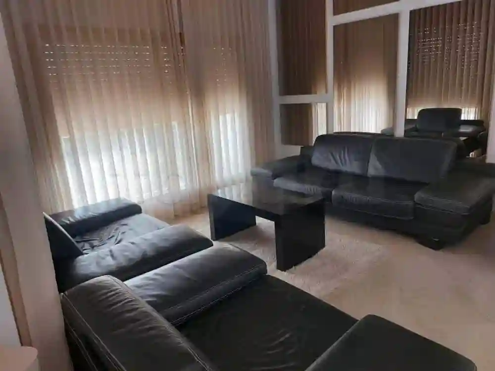 🛋️ Salon en Cuir Noir – Excellent État - Vue 2