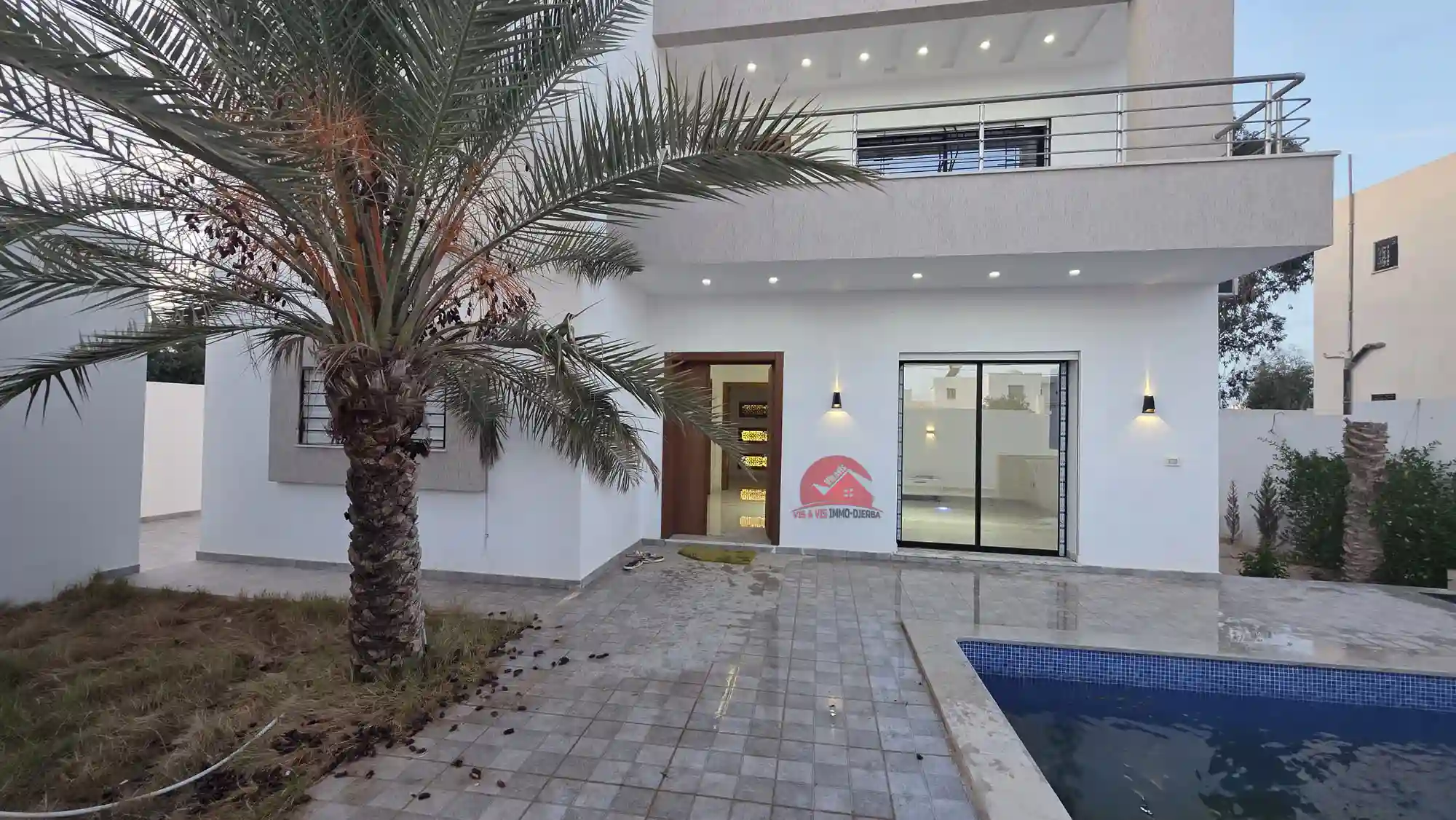 Villa Neuve Avec Piscine à Vendre à Houmt Souk Djerba v 740 - Vue 3