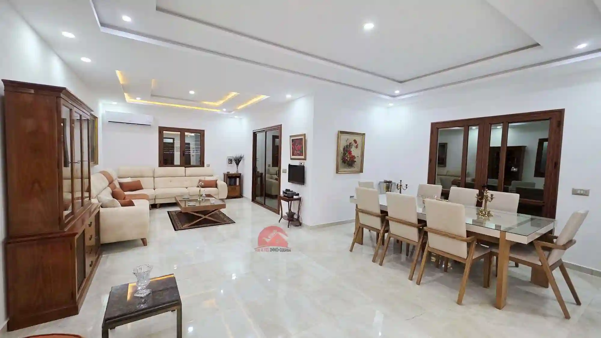 Villa Avec Piscine à Houmt Souk Djerba zu v 733 - Vue 1