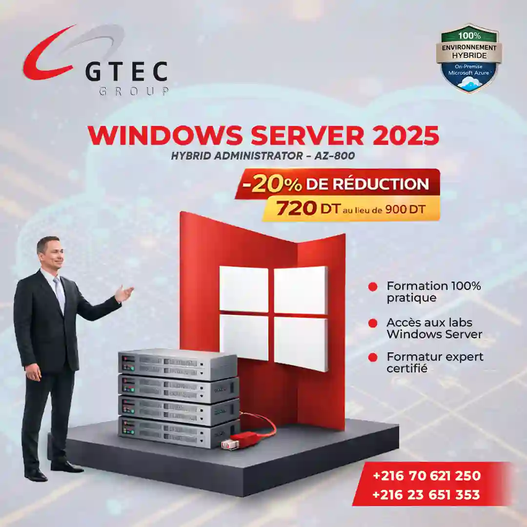 Formation Windows Server 2025