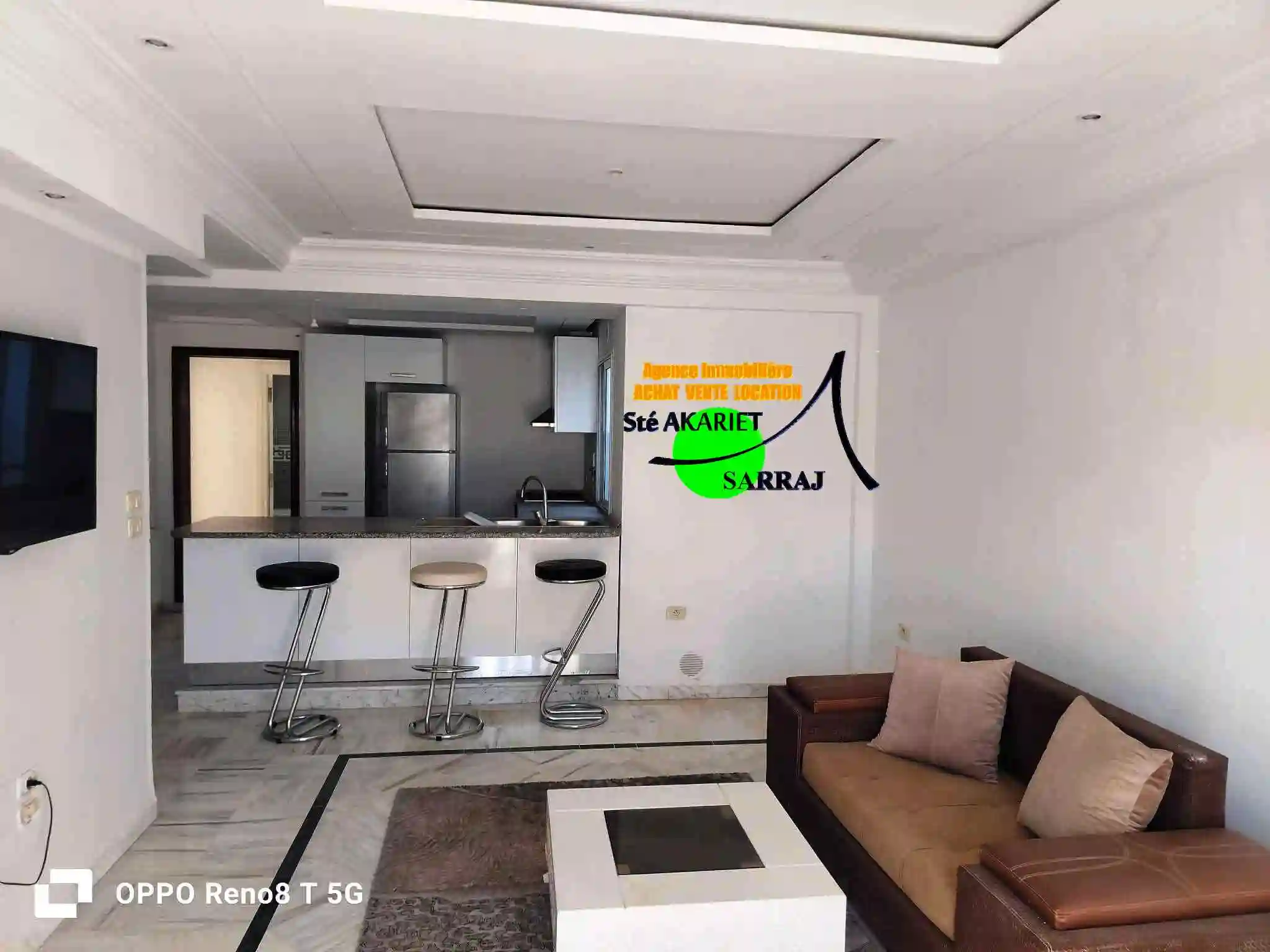 Appartement s2 Hammem Sousse à 100m de la Plage à Hammam Sousse - Vue 1