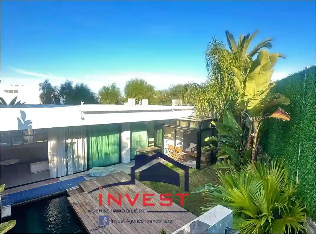 Villa Meublé Avec Piscine et Jardin au Golden Tulip - Vue 4