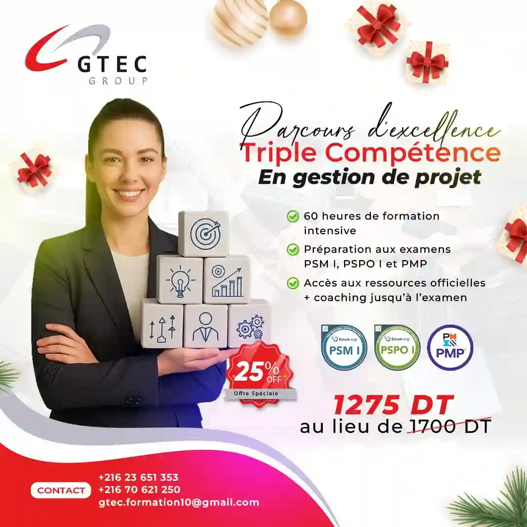 TRIPLE COMPÉTENCE EN GESTION DE PROJET