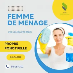 Vous Cherchez une Femme de Ménage par Mois