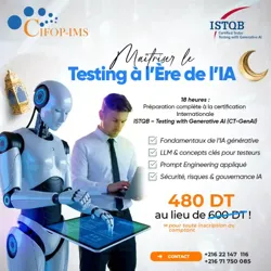 Formation Istqb ia à El Menzah